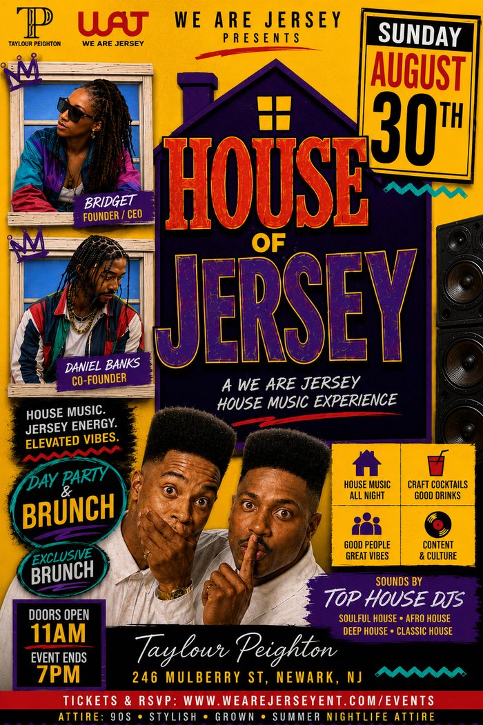 House of Jersey — A We Are Jersey House Music Experience — August 30 2026